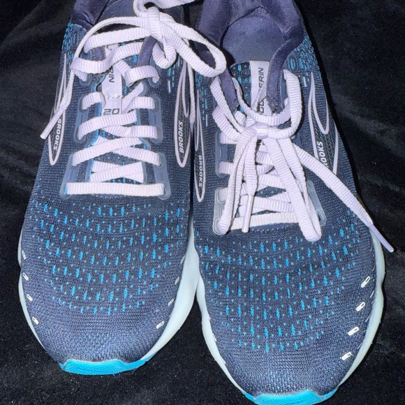 Brooks Women’s - Navy and Teal Glycerin GTS 20 - Picture 2 of 12